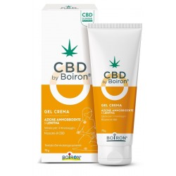 tubo di Boiron CBD Gel Crema per Massaggio Azione Lenitiva 70gr