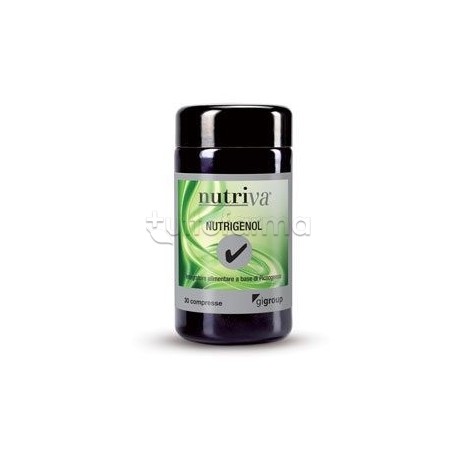 Nutriva Nutrigenol Integratore Alimentare Antiossidante 30 Compresse Nutriva Nutrigenol Integratore Alimentare Antiossidante 30 Compresse