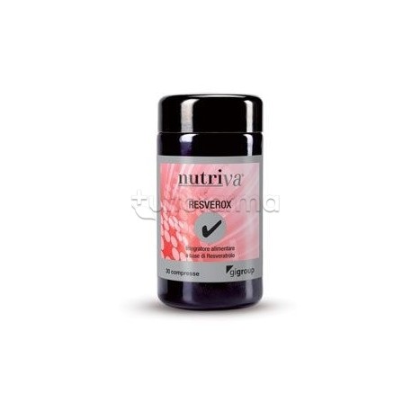 Nutriva Resverox Integratore Alimentare Antiossidante 30 Compresse