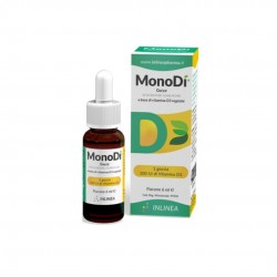 Confezione esterna di Monodi Integratore di Vitamina D3 Flacone 6ml Gocce Confezione esterna di Monodi Integratore di Vitamina D3 Flacone 6ml Gocce