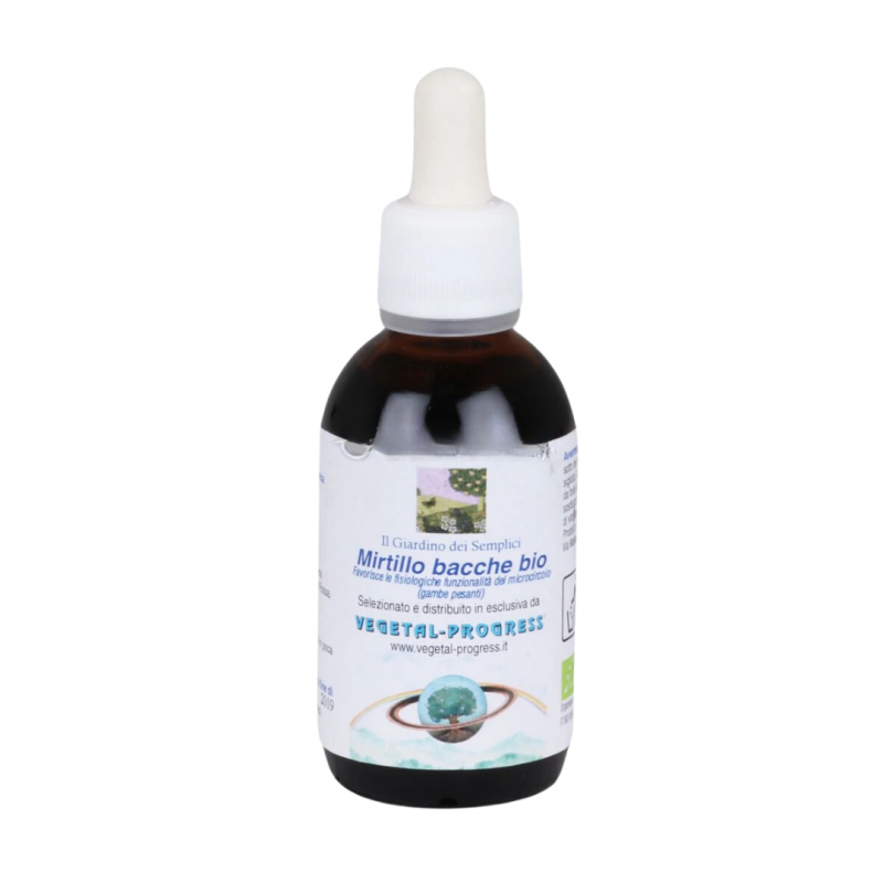 Vegetal Progress Mirtillo Nero Bacche Estratto Idroalcolico per Salute Occhi 50ml Vegetal Progress Mirtillo Nero Bacche Estratto Idroalcolico per Salute Occhi 50ml