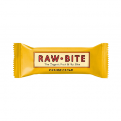 Vegetal Progress Rawbite Arancia Cacao Barretta Energetica 50gr Vegetal Progress Rawbite Arancia Cacao Barretta Energetica 50gr