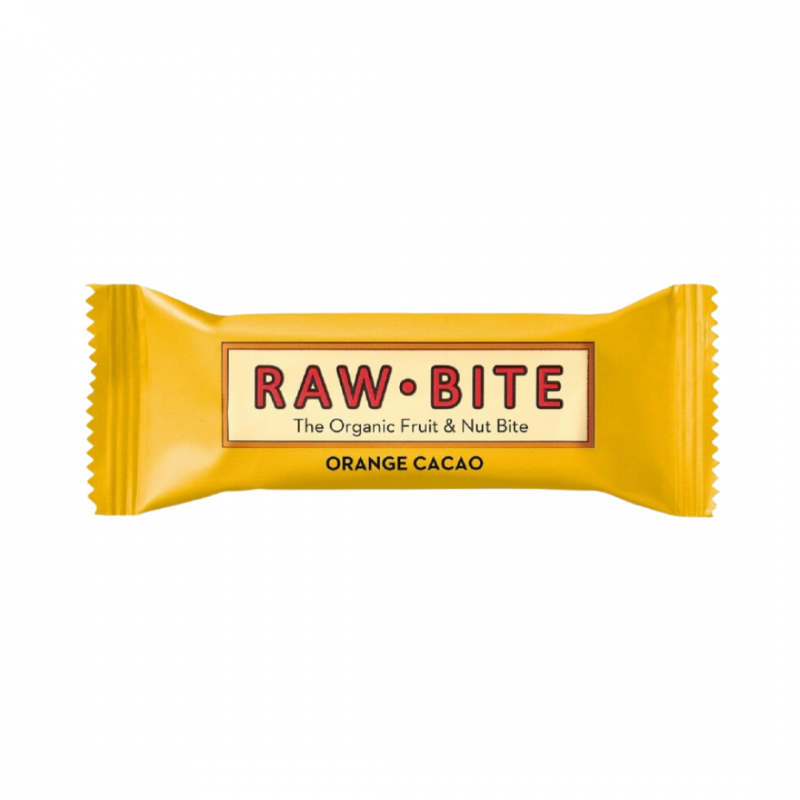 Vegetal Progress Rawbite Arancia Cacao Barretta Energetica 50gr Vegetal Progress Rawbite Arancia Cacao Barretta Energetica 50gr