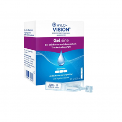 Lacrime Artificiali Hylovision Gel Sine per Idratazione Oculare 20 Flaconcini da 0,35ml Lacrime Artificiali Hylovision Gel Sine per Idratazione Oculare 20 Flaconcini da 0,35ml