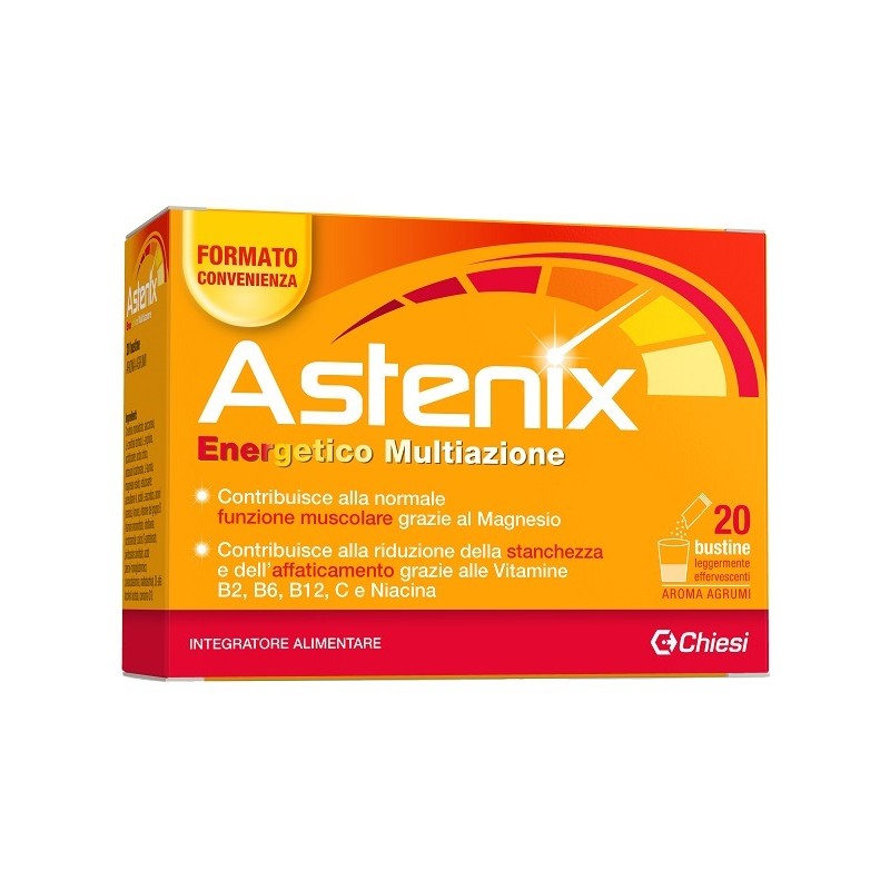 Astenix Integratore Energetico Confezione Promo 20 Bustine Astenix Integratore Energetico Confezione Promo 20 Bustine