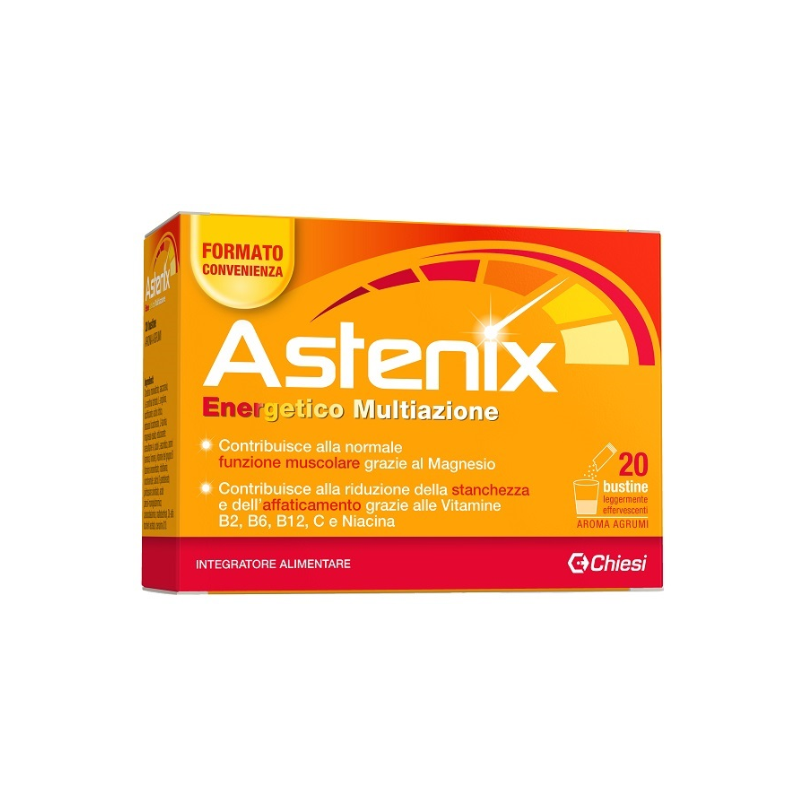 Astenix Integratore Energetico Confezione Promo 20 Bustine Astenix Integratore Energetico Confezione Promo 20 Bustine