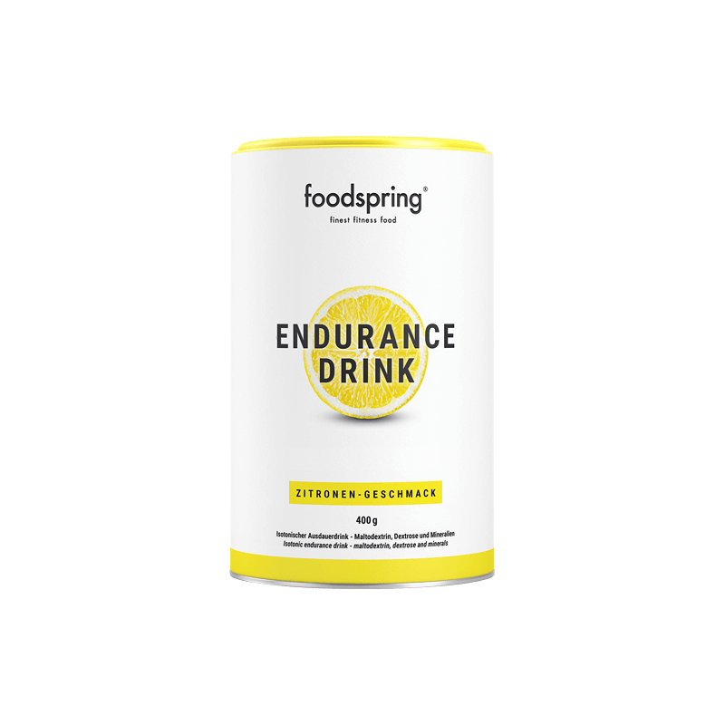 Foodspring Endurance Drink Bevanda Isotonica Sali Minerali e Energia 400gr Limone Foodspring Endurance Drink Bevanda Isotonica Sali Minerali e Energia 400gr Limone