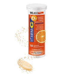 MGK VIS Vitamina C, D3, A e Astaxantina Multivitaminico 10 Compresse Effervescenti