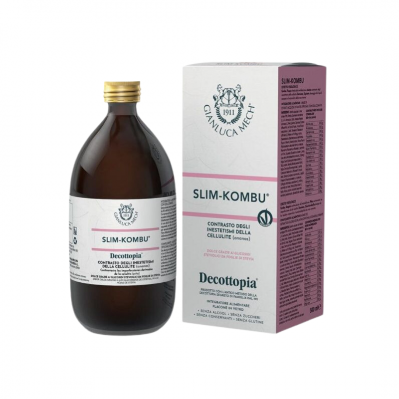 flacone Mech Slim Kombu con Stevia per Drenaggio Liquidi 500ml flacone Mech Slim Kombu con Stevia per Drenaggio Liquidi 500ml