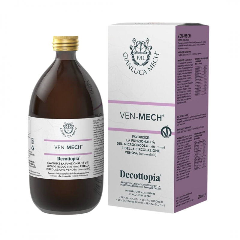 flacone Mech Ven-Mech Integratore per Gonfiore e Pesantezza alle Gambe 500ml flacone Mech Ven-Mech Integratore per Gonfiore e Pesantezza alle Gambe 500ml