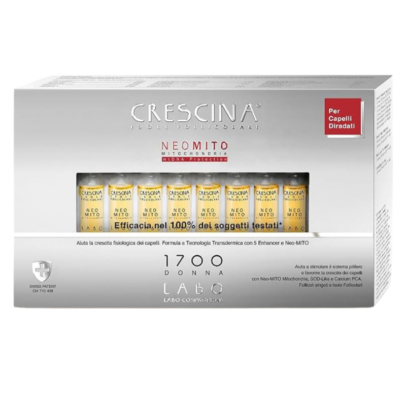 confezione Crescina Isole Follicolari Neo Mito 1700 per Uomo 20 Fiale confezione Crescina Isole Follicolari Neo Mito 1700 per Uomo 20 Fiale