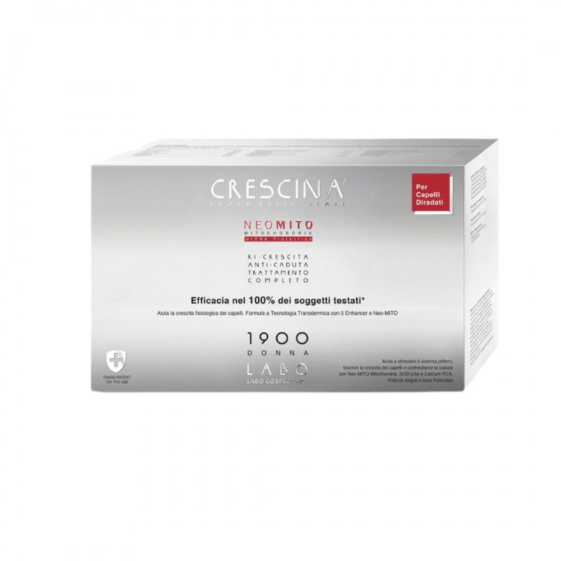 confezione Crescina Isole Follicolari Neo Mito 1900 per Donna Trattamento Completo 10+10 Fiale confezione Crescina Isole Follicolari Neo Mito 1900 per Donna Trattamento Completo 10+10 Fiale