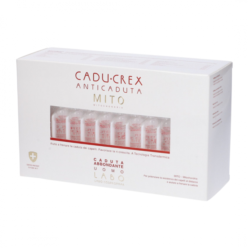 confezione Labo Cadu-Crex Mito Caduta Abbondante Uomo 40 Fiale confezione Labo Cadu-Crex Mito Caduta Abbondante Uomo 40 Fiale