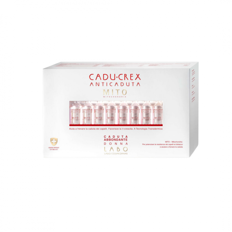 confezione Labo Cadu-Crex Mito Caduta Abbondante Donna 40 Fiale confezione Labo Cadu-Crex Mito Caduta Abbondante Donna 40 Fiale