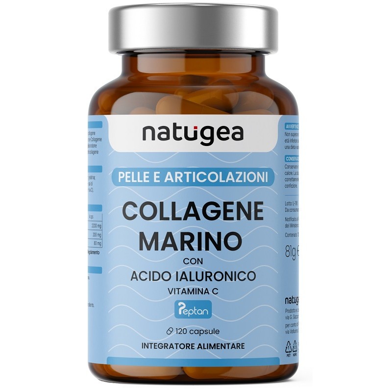 barattolo Natugea Collagene Marino 120 Compresse barattolo Natugea Collagene Marino 120 Compresse