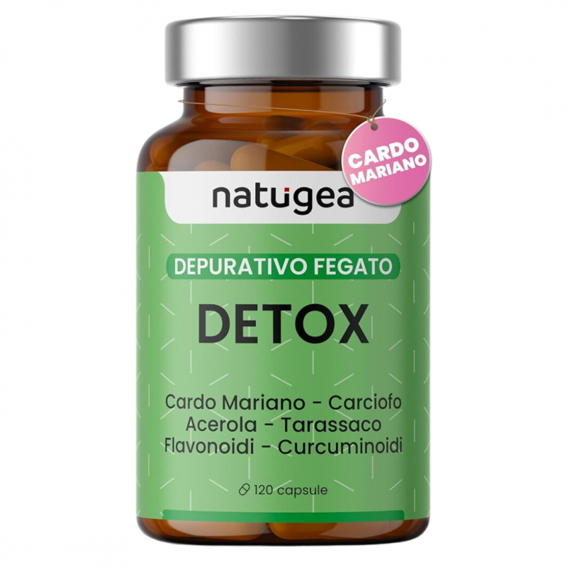barattolo Natugea Detox 120 Compresse