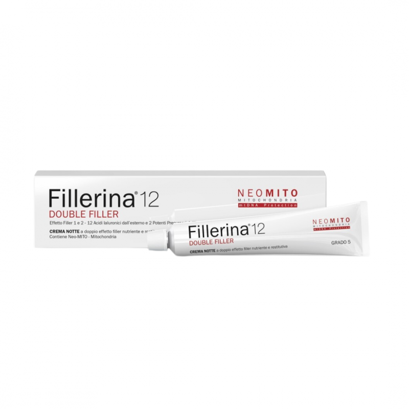 tubo Fillerina 12 Double Filler Neo Mito Crema Notte Grado 5 tubo Fillerina 12 Double Filler Neo Mito Crema Notte Grado 5