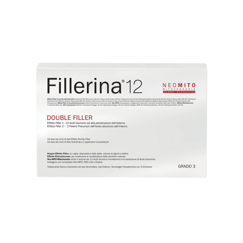 confezione Fillerina 12 Double Filler Neo Mito Trattamento Intensivo Grado 3 confezione Fillerina 12 Double Filler Neo Mito Trattamento Intensivo Grado 3