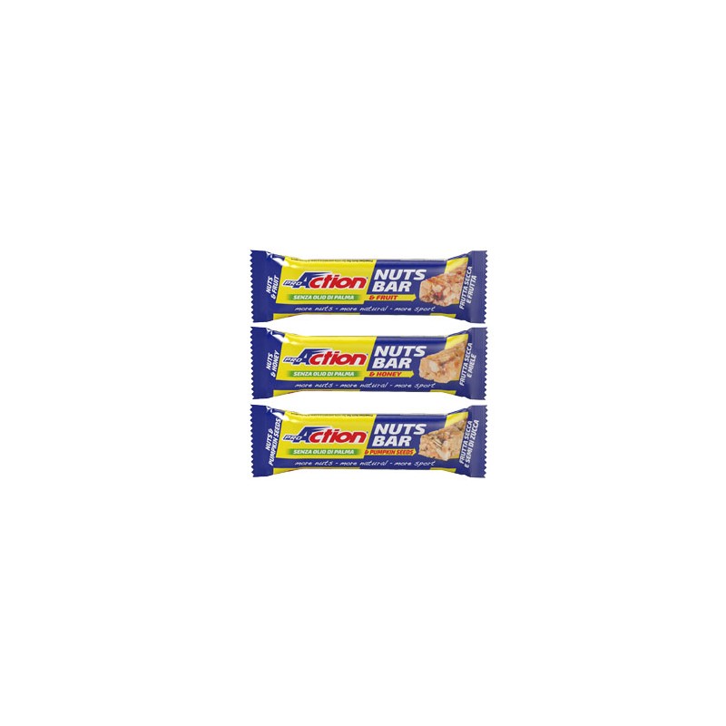 Proaction Nuts Bar Miele per Energia 30g Proaction Nuts Bar Miele per Energia 30g