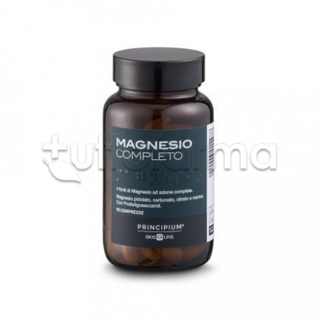 Bios Line Principium Magnesio Marino Integratore per Stanchezza Fisica e Mentale 90 Compresse Bios Line Principium Magnesio Marino Integratore per Stanchezza Fisica e Mentale 90 Compresse