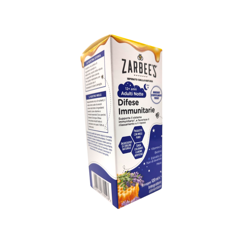 Zarbee's Adulti Sciroppo Notte per Difese Immunitarie 120ml Zarbee's Adulti Sciroppo Notte per Difese Immunitarie 120ml