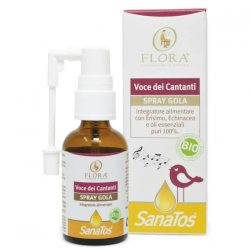 Sanatos Voce Dei Cantanti Flora con Erismo Spray 30ml