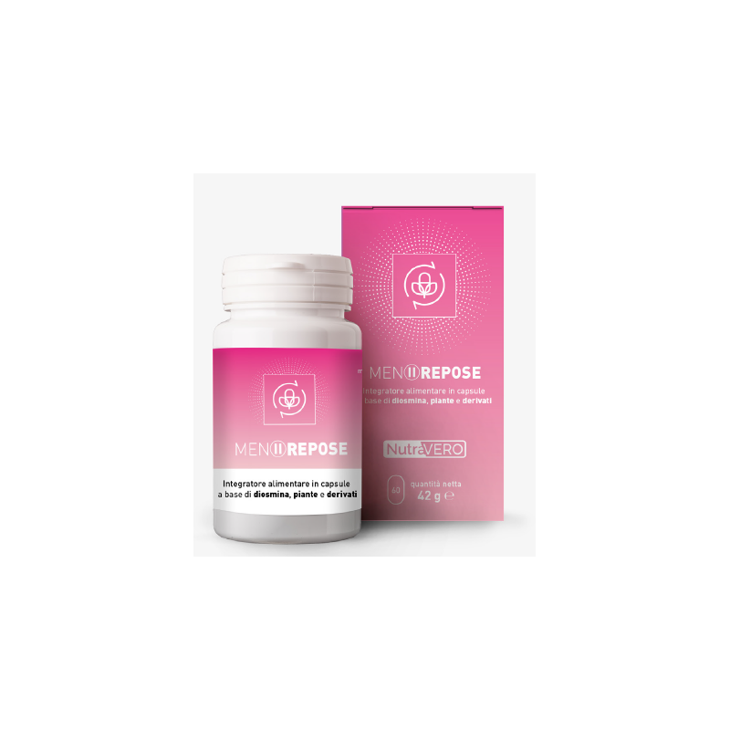NutraVero Menorepose Integratore per la Menopausa 60 Capsule