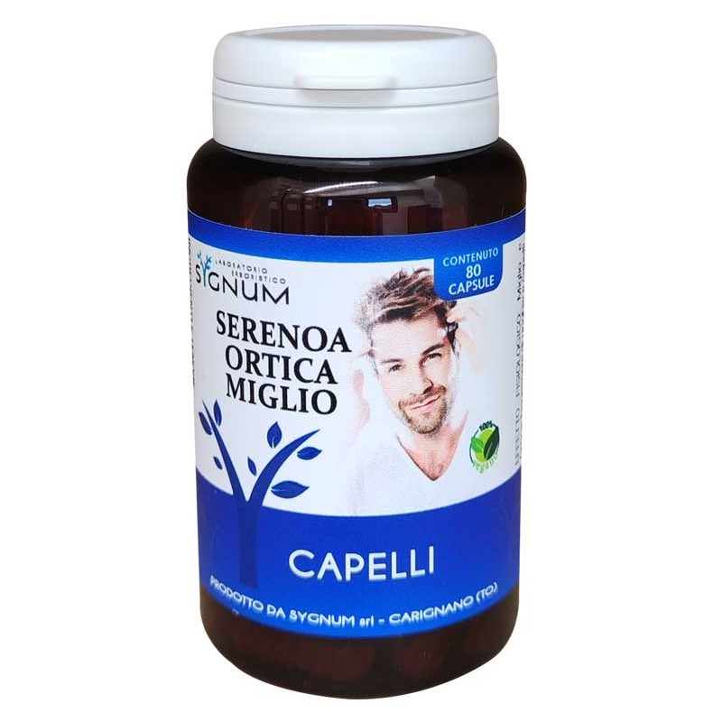 Sygnum Serenoa Ortica Miglio per Unghie e Capelli 80 Capsule Sygnum Serenoa Ortica Miglio per Unghie e Capelli 80 Capsule