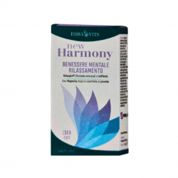 confezione di Erba Vita New Harmony Integratore per Ansia e Rilassamento 30 Capsule confezione di Erba Vita New Harmony Integratore per Ansia e Rilassamento 30 Capsule