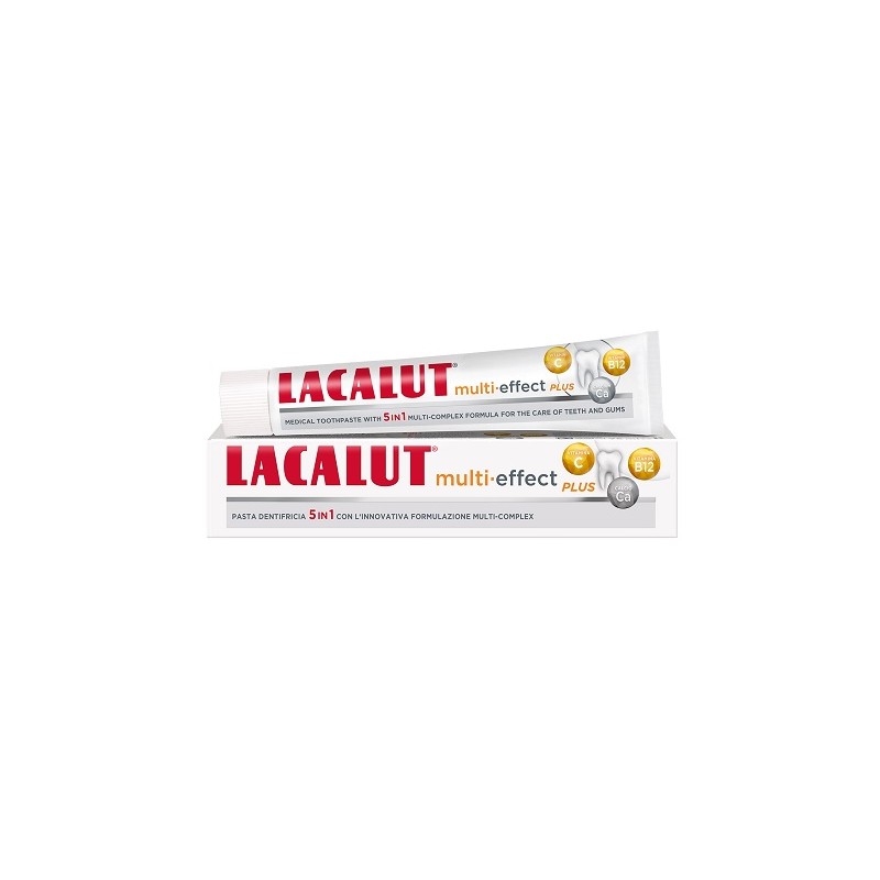 Lacalut Dentifricio Multi Effect Plus per Protezione Completa 75ml Lacalut Dentifricio Multi Effect Plus per Protezione Completa 75ml