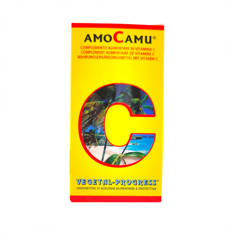 confezione Vegetal Progress Amocamu Integratore con Vitamina C 30 Capsule confezione Vegetal Progress Amocamu Integratore con Vitamina C 30 Capsule