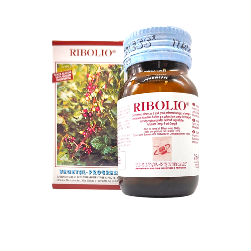 confezione Vegetal Progress Ribolio Integratore di Omega 3 e 6 da 50 Capsule confezione Vegetal Progress Ribolio Integratore di Omega 3 e 6 da 50 Capsule