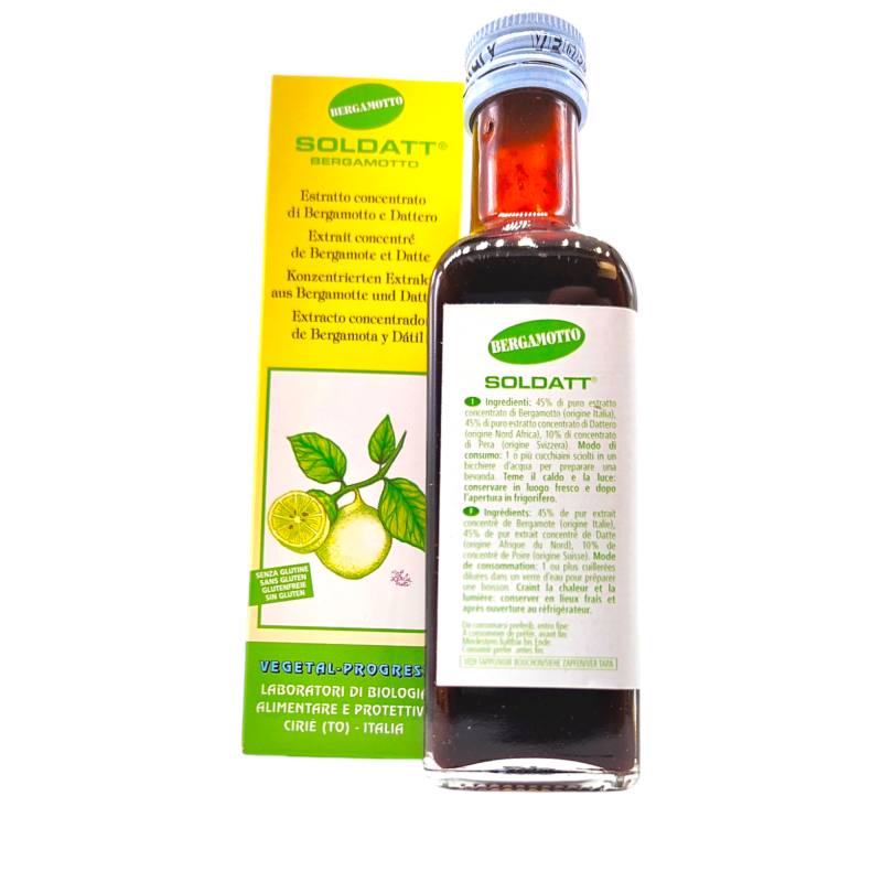 confezione Vegetal Progress Soldatt Bergamotto Integratore Digestivo 100ml confezione Vegetal Progress Soldatt Bergamotto Integratore Digestivo 100ml
