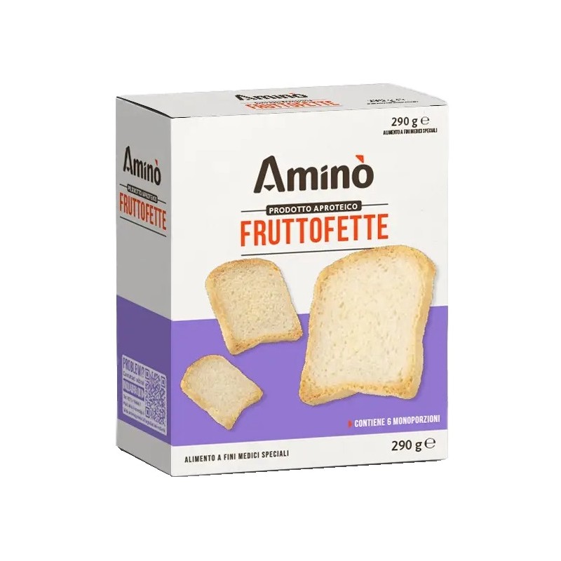 Aminò Fruttofette per Dieta Ipoproteica 290gr Aminò Fruttofette per Dieta Ipoproteica 290gr