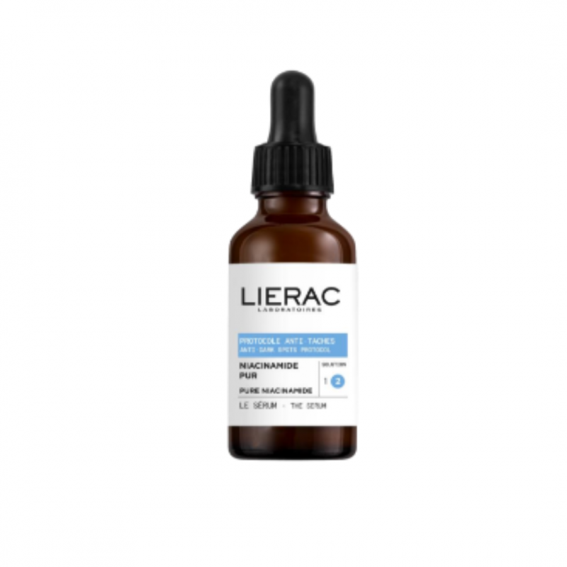 Flacone di Lierac Siero Viso Niacinamide Anti Macchie 30ml