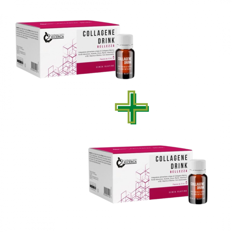 confezioni FPR Collagene Drink Integratore per Bellezza della Pelle 20 Flaconcini + CONFEZIONE OMAGGIO confezioni FPR Collagene Drink Integratore per Bellezza della Pelle 20 Flaconcini + CONFEZIONE OMAGGIO