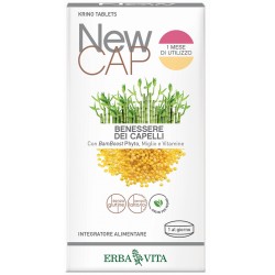 confezione di Erba Vita NewCap Krinotablets Integratore per Capelli 30 Compresse