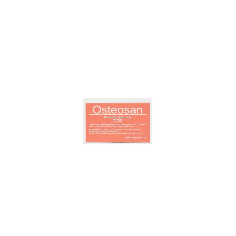 Osteosan Integratore per Salute Ossa 24 Capsule Osteosan Integratore per Salute Ossa 24 Capsule