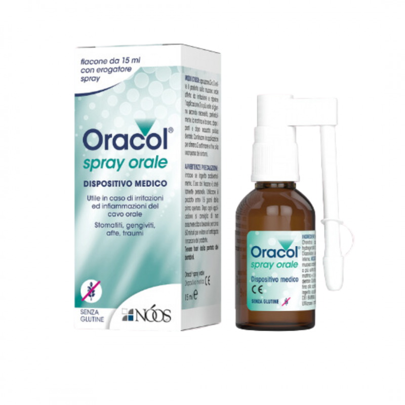 flacone Oracol Spray Orale per Irritazioni e Infiammazioni 15ml