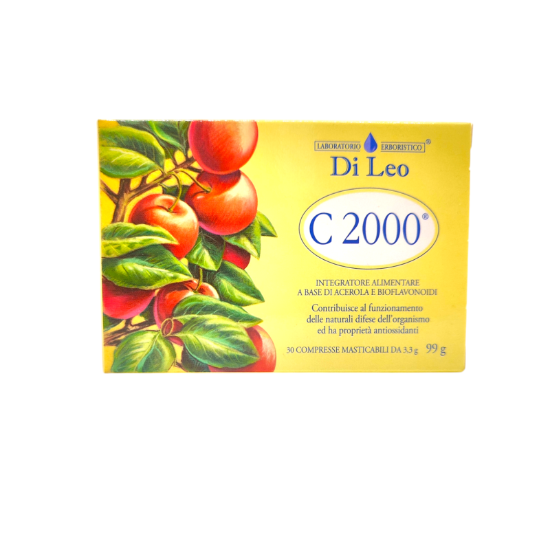confezione Di Leo Vitamina C 2000 Integratore 30 Compresse confezione Di Leo Vitamina C 2000 Integratore 30 Compresse
