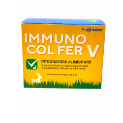 confezione Immuno Col Fer V Integratore per Sistema Immunitario 20 Bustine