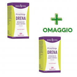 confezione Peso Stop Drena Integratore Drenante 20 Stick + CONFEZIONE OMAGGIO confezione Peso Stop Drena Integratore Drenante 20 Stick + CONFEZIONE OMAGGIO