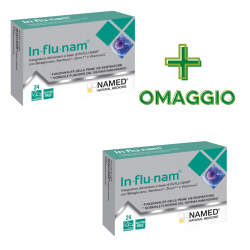 confezione Influnam Integratore per Influenza e Raffreddore 24 Compresse + CONFEZIONE OMAGGIO confezione Influnam Integratore per Influenza e Raffreddore 24 Compresse + CONFEZIONE OMAGGIO