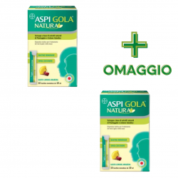 confezione Aspi Gola Natura per Difese Immunitarie 16 Bustine Monodose + CONFEZIONE OMAGGIO confezione Aspi Gola Natura per Difese Immunitarie 16 Bustine Monodose + CONFEZIONE OMAGGIO