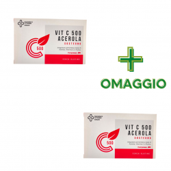 confezione FPR Vit C 500 Vitamina C Naturale da Acerola 30 Compresse + CONFEZIONE OMAGGIO confezione FPR Vit C 500 Vitamina C Naturale da Acerola 30 Compresse + CONFEZIONE OMAGGIO
