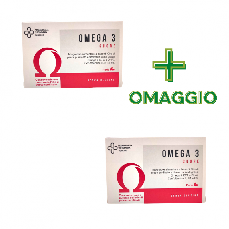 confezione FPR Omega 3 60 Perle + CONFEZIONE OMAGGIO confezione FPR Omega 3 60 Perle + CONFEZIONE OMAGGIO