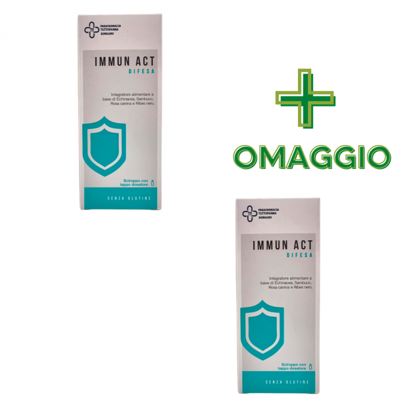 confezione FPR Immunact Sciroppo per Difese Immunitarie Bambini 200ml + CONFEZIONE OMAGGIO confezione FPR Immunact Sciroppo per Difese Immunitarie Bambini 200ml + CONFEZIONE OMAGGIO