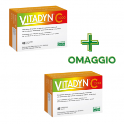 confezione Vitadyn C 1000 Integratore per Sistema Immunitario 40 compresse + CONFEZIONE OMAGGIO