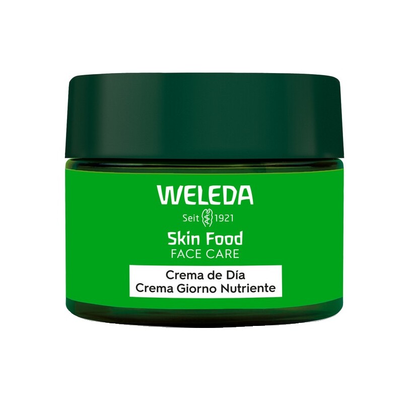 confezione di Weleda Skin Food Crema Giorno Nutriente per il Viso 40ml