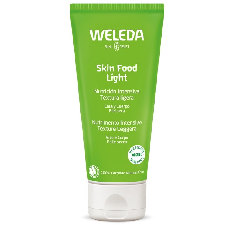 confezione di Weleda Skin Food Light Crema Nutrimento Intensivo Viso Corpo 75ml confezione di Weleda Skin Food Light Crema Nutrimento Intensivo Viso Corpo 75ml